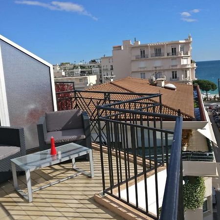 Nice Apartment Last Floor With Terrace And Clear View On The Sea Cannes Luaran gambar